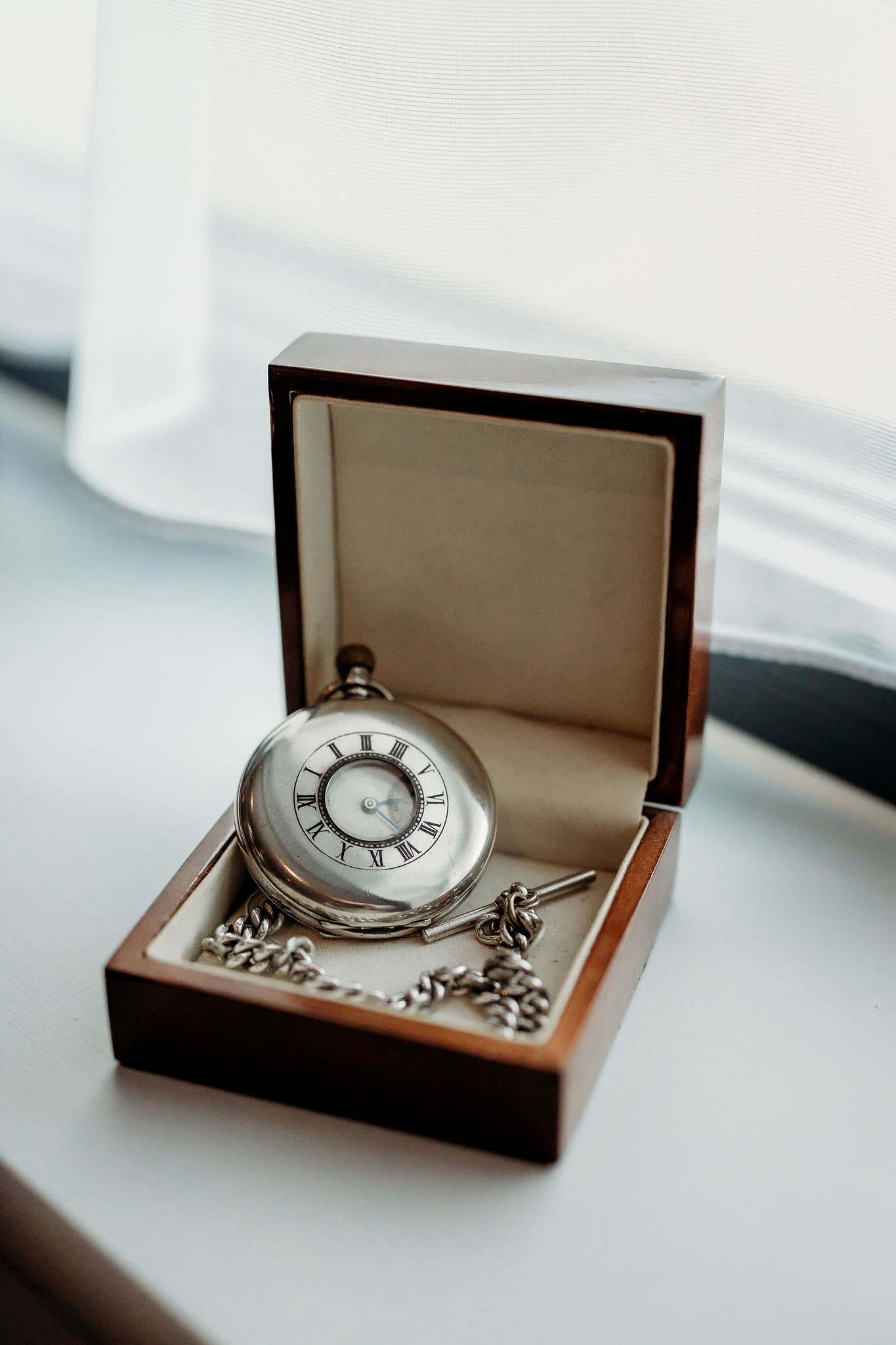 the grooms pocket watch