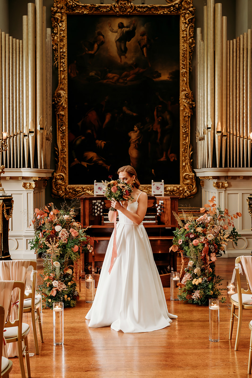 a bridal portrait taken by a Hampshire wedding photographer