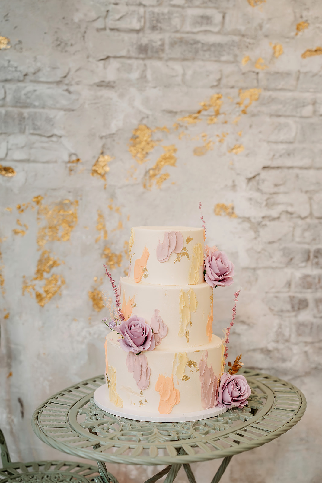 a wedding cake at dixon road studio