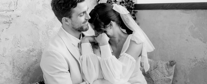 a bride and groom at Dixon Road Studio captured by a hampshire wedding photographer